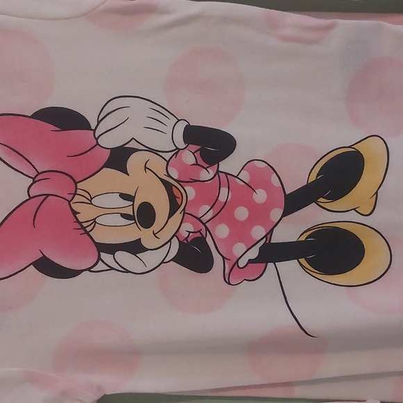 Disney Girls 2 Piece Matching Set Pajamas Minnie Mouse Disney Princesses Sz 5T - Picture 12 of 17